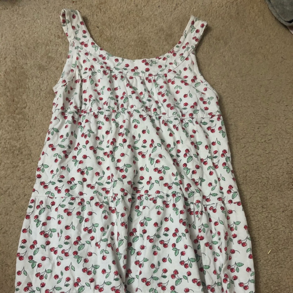 Cherry kids sundress
